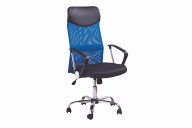 Bürostuhl mit Membrane blau