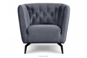 CORDI, https://konsimo.de/kollektion/cordi/ Eleganter gesteppter Sessel mit Beinen grau grau - Foto