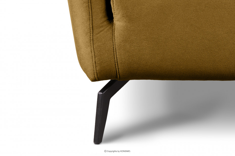 CORDI Eleganter gesteppter Sessel mit Beinen honigfarben honig - Foto 6