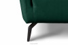 CORDI Eleganter gesteppter Sessel mit Beinen dunkelgrün dunkelgrün - Foto 6
