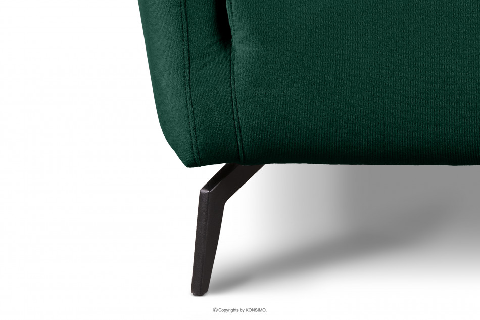 CORDI Eleganter gesteppter Sessel mit Beinen dunkelgrün dunkelgrün - Foto 5