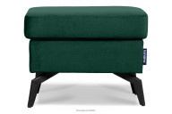 Hocker mit Beinen dunkelgrün