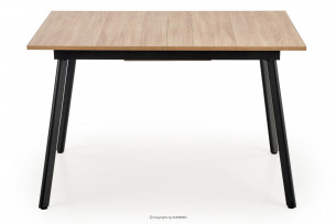 TEMIS, https://konsimo.de/kollektion/temis/ Loftiger funktionaler Tisch für das Wohnzimmer sonoma eiche/grau/schwarz - Foto