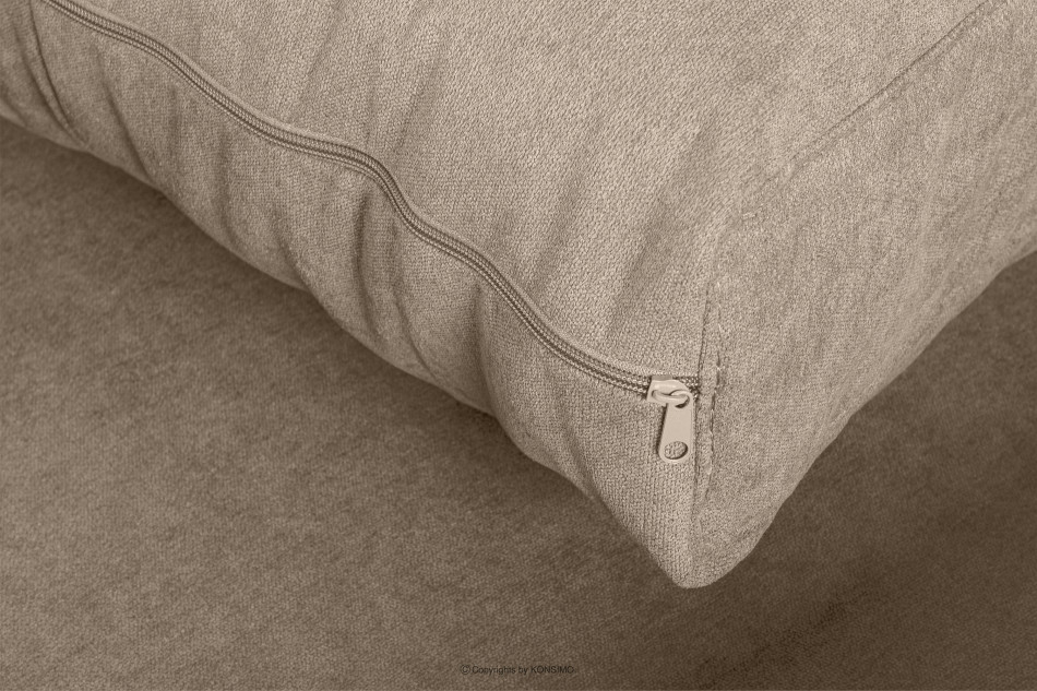 VISNA Skandinavisches Sofa Wohnzimmer mit Stauraum für Bettwäsche - Beige beige - Foto 7