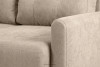 VISNA Skandinavisches Sofa Wohnzimmer mit Stauraum für Bettwäsche - Beige beige - Foto 6