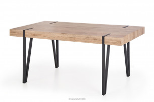 TAPUS, https://konsimo.de/kollektion/tapus/ Loftiger Tisch für das Wohnzimmer san remo eiche/schwarz - Foto