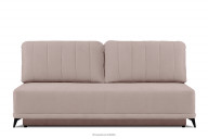 Einfache Schlafcouch 140x200 cm Matt-Hellbraun