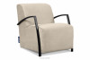 CARO Cremefarbener Sessel mit Armlehne creme - Foto 1
