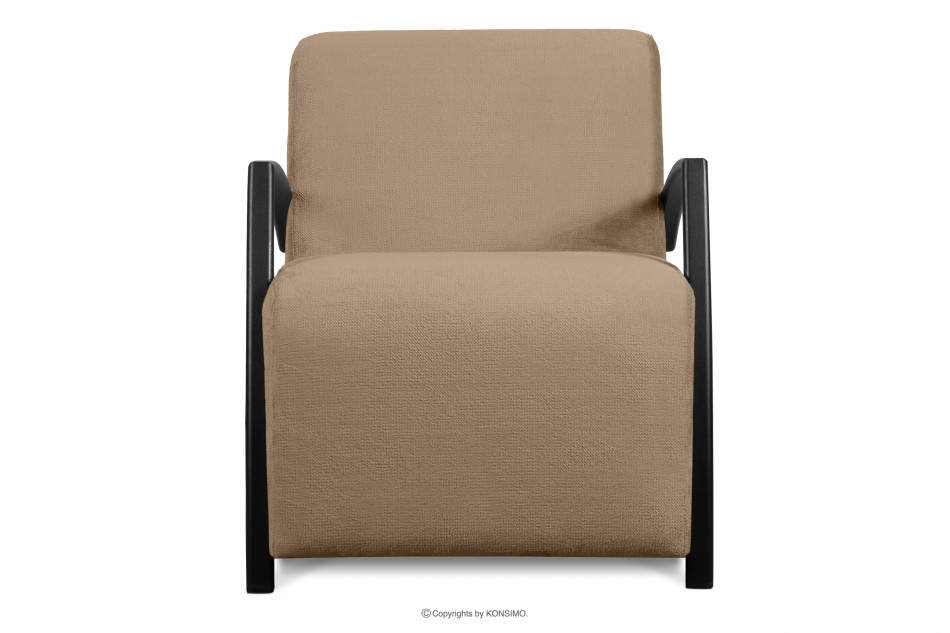 CARO Beiger Sessel mit Armlehne beige - Foto 2