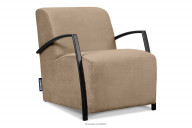 Beiger Sessel mit Armlehne