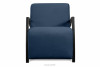 CARO Marineblauer Sessel mit Armlehne marineblau - Foto 3