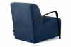 CARO Marineblauer Sessel mit Armlehne marineblau - Foto 4