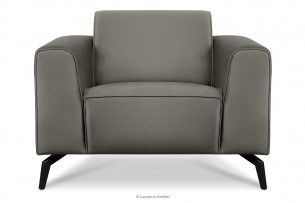 VESTRI, https://konsimo.de/kollektion/vestri/ Moderner Sessel für das Zimmer grau grau - Foto