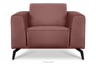 Moderner Sessel für das Zimmer rosa