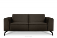 Zweisitzer-Sofa auf Beinen braun