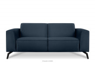 Zweisitzer-Sofa auf Beinen navy blau