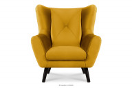 Lounge Sessel Ohrenklappe gelb