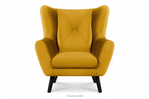 MIRO, https://konsimo.de/kollektion/miro/ Lounge Sessel Ohrenklappe gelb gelb - Foto