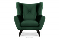 Lounge Sessel Ohrenklappe dunkelgrün