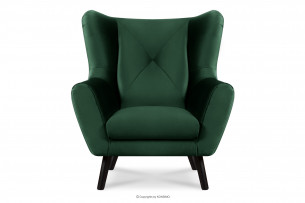 MIRO, https://konsimo.de/kollektion/miro/ Lounge Sessel Ohrenklappe dunkelgrün dunkelgrün - Foto