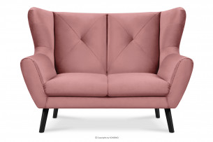MIRO, https://konsimo.de/kollektion/miro/ Elegantes Zweisitzer-Sofa rosa rosa - Foto