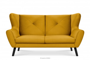 MIRO, https://konsimo.de/kollektion/miro/ Elegantes Dreisitzer-Sofa in Gelb gelb - Foto