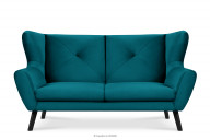 Elegantes Dreisitzer-Sofa in Marine