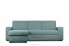 BRINAT Schlafsofa modern türkis links türkis - Foto 1