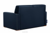 EMBER Sofa  klappbar mit bequemer hoher Rückenlehne navy blau marineblau - Foto 4