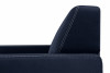 EMBER Sofa  klappbar mit bequemer hoher Rückenlehne navy blau marineblau - Foto 8
