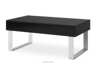 Couchtisch glänzend schwarz mit Schublade