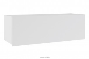 PAVO, https://konsimo.de/kollektion/pavo/ Verschließbares Wandregal weiß glänzend glänzend weiß/matt weiß - Foto