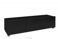 TV Schrank für TV 150cm schwarz glänzend