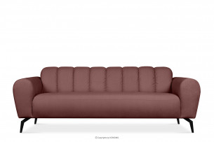 RUBERO, https://konsimo.de/kollektion/rubero/ Dreisitziges Sofa modern auf Beinen rosa rosa - Foto