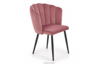 Polstermuschelstuhl rosa