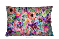 Buntes Kissen Blumen