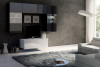 PAVO TV-Schrank für TV weiß glänzend 100cm glänzend weiß/matt weiß - Foto 5