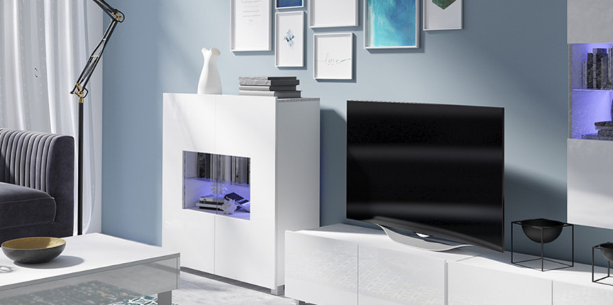 pomysł na pustą ścianę w salonie