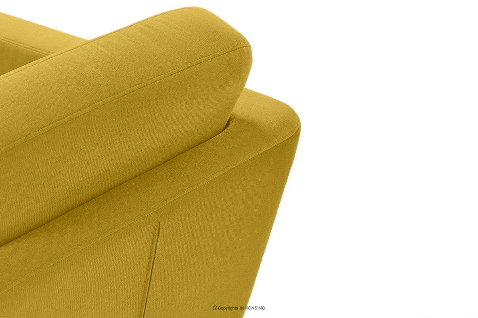 TAGIO Gelber skandinavischer Sessel gelb - Foto 4
