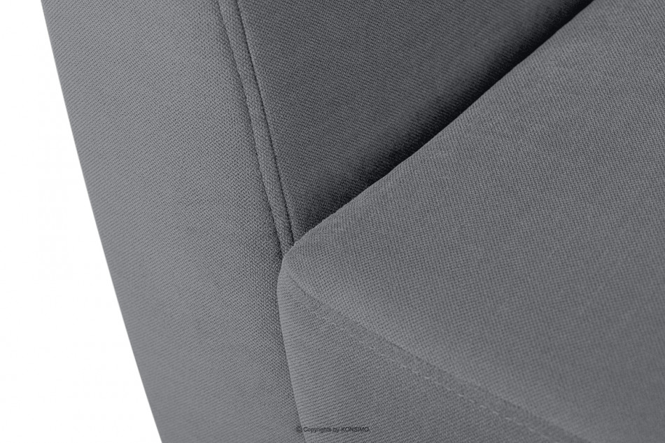 TAGIO Graues skandinavisches 2-Sitzer-Sofa grau - Foto 8