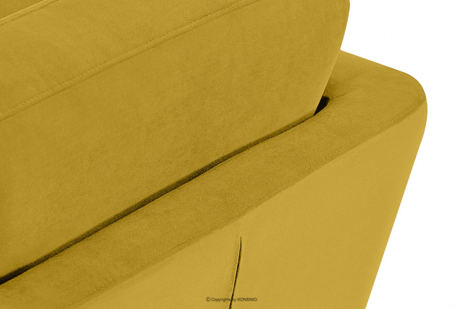 TAGIO Gelbes skandinavisches 2-Sitzer-Sofa gelb - Foto 10