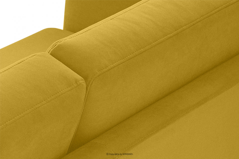 TAGIO Gelbes skandinavisches 2-Sitzer-Sofa gelb - Foto 5