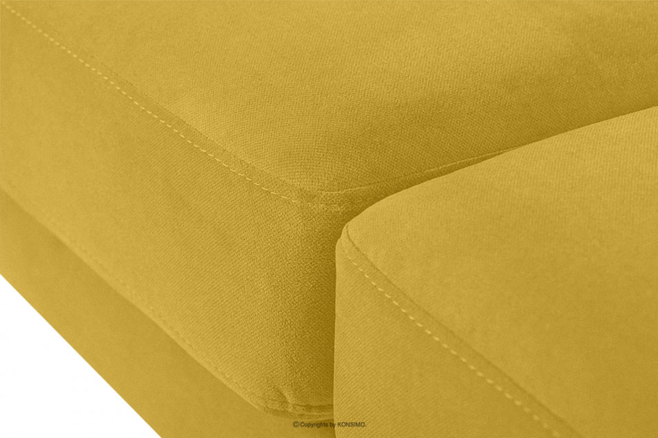 TAGIO Gelbes skandinavisches 2-Sitzer-Sofa gelb - Foto 4