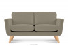 TAGIO Beiges skandinavisches 2-Sitzer-Sofa beige - Foto 1