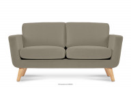Beiges skandinavisches 2-Sitzer-Sofa