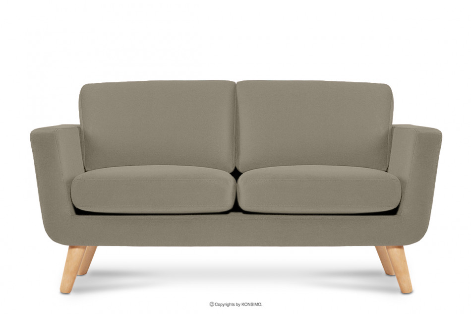 TAGIO Beiges skandinavisches 2-Sitzer-Sofa beige - Foto 0