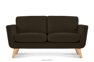 TAGIO, https://konsimo.de/kollektion/tagio/ Braunes skandinavisches 2-Sitzer-Sofa braun - Foto