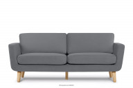 Skandinavisches 3-Sitzer-Sofa in Grau