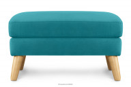 Türkis skandinavische pouffe