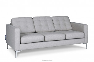 PORTOFINO, https://konsimo.de/kollektion/portofino/ Modernes 3-Sitzer-Sofa für das Wohnzimmer hellgrau hellgrau - Foto